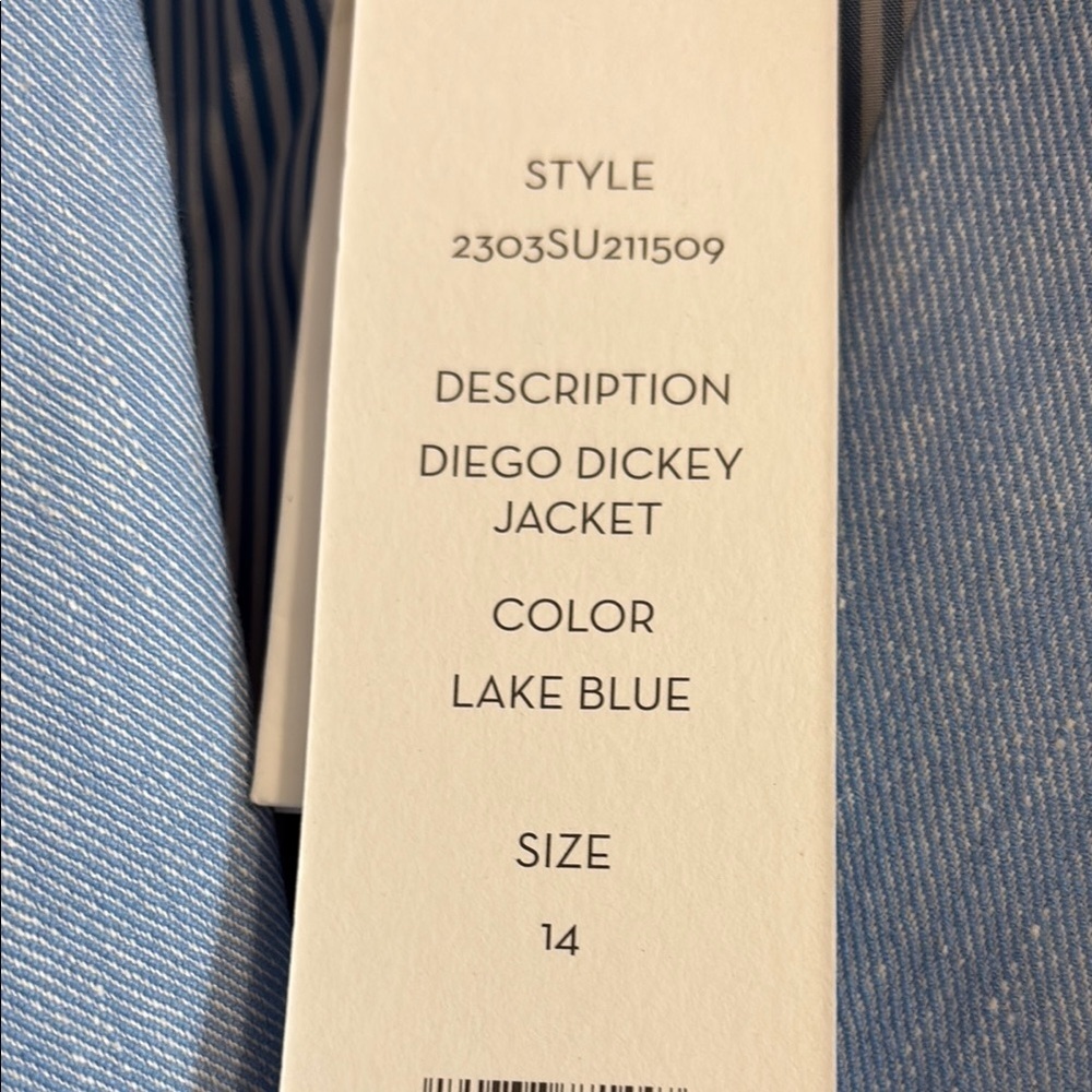 NWT Veronica beard DIEGO DICKEY JACKET blazer size 14 - Picture 4 of 8